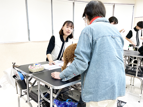 お客様をお迎えの準備！